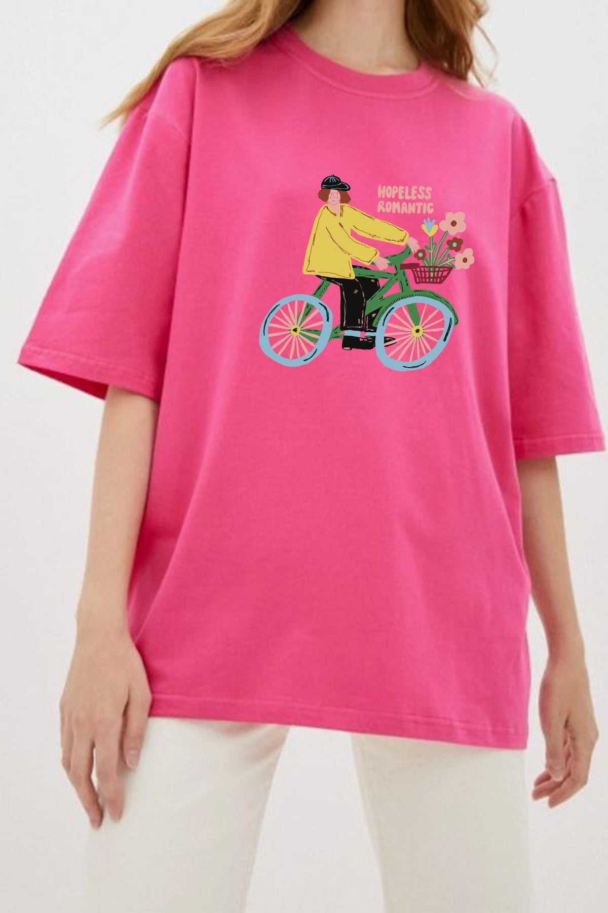 Hopeless Romantic Pink Tee